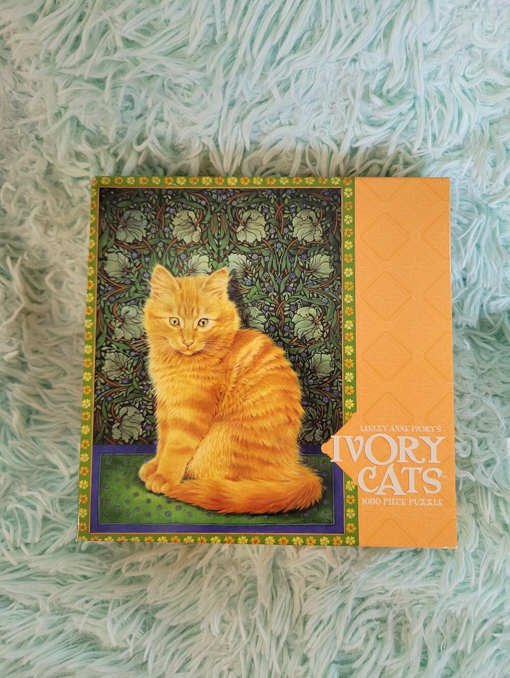 2006 Ivory Cats Orange Cat Puzzle UNOPENED! Leslie Ann Ivory